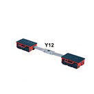 Роликовая платформа подкатная Y12 г/п 12тн